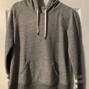 light gray hoodie
